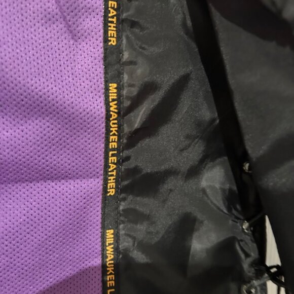 NWT Milwaukee Leather Women's Vest Motorcycle Riding w Conceal Carry Pockets - Picture 11 of 13